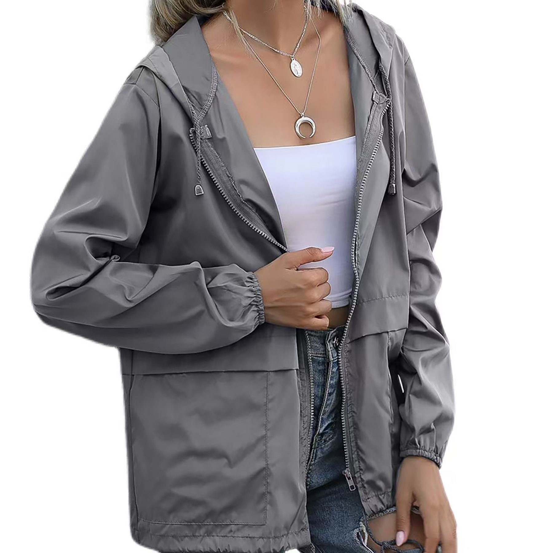 Windbreaker Rain Jacket 8