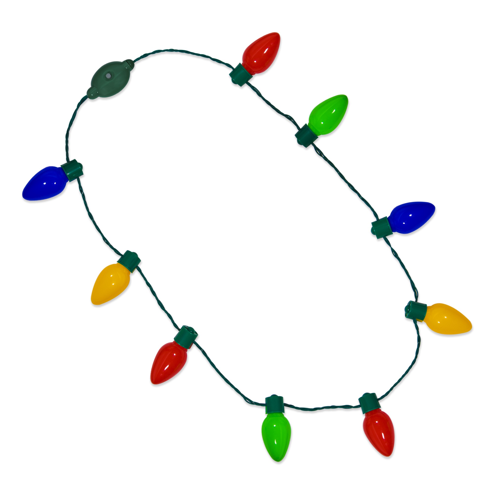 Christmas Bulb LED Necklace(Blank) 3