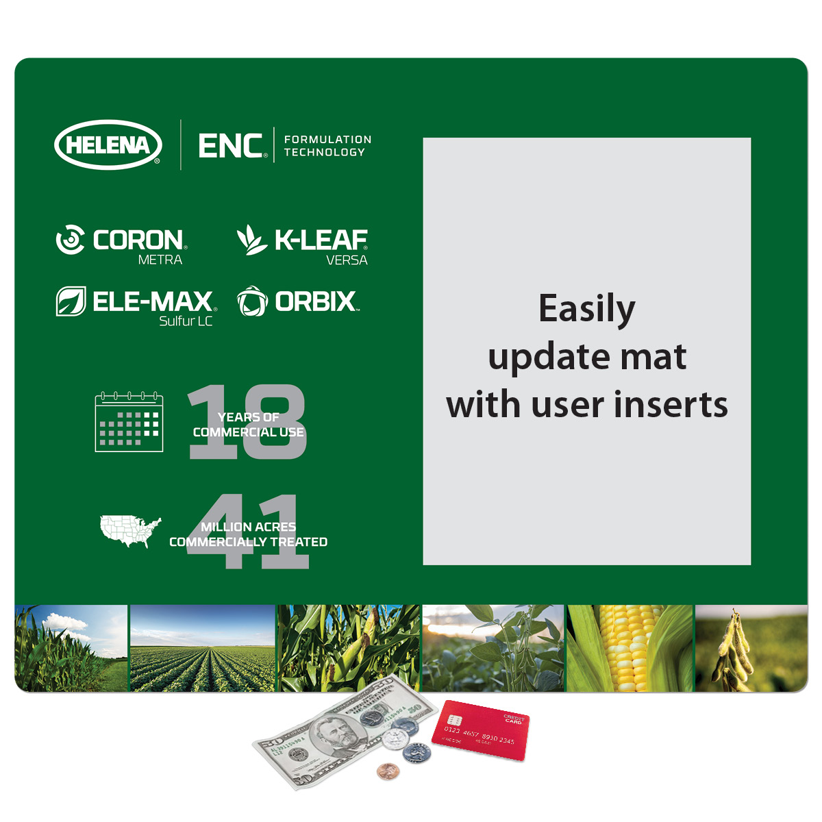 Frame-It Flex DuraTec Window Counter Mat-16"x20"x1/8"