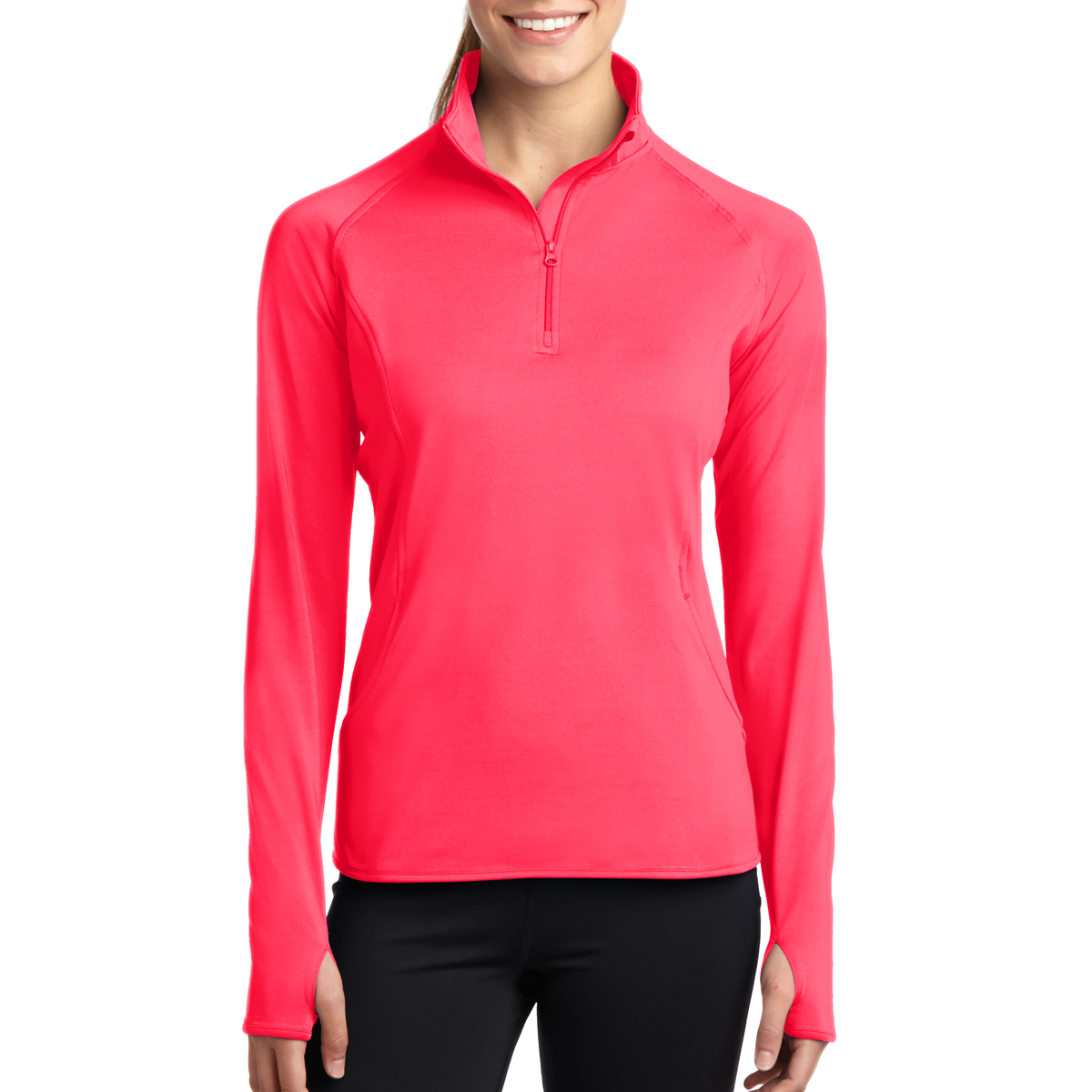 Sport-Tek® Ladies' Sport-Wick® Stretch Full-Zip Jacket 53