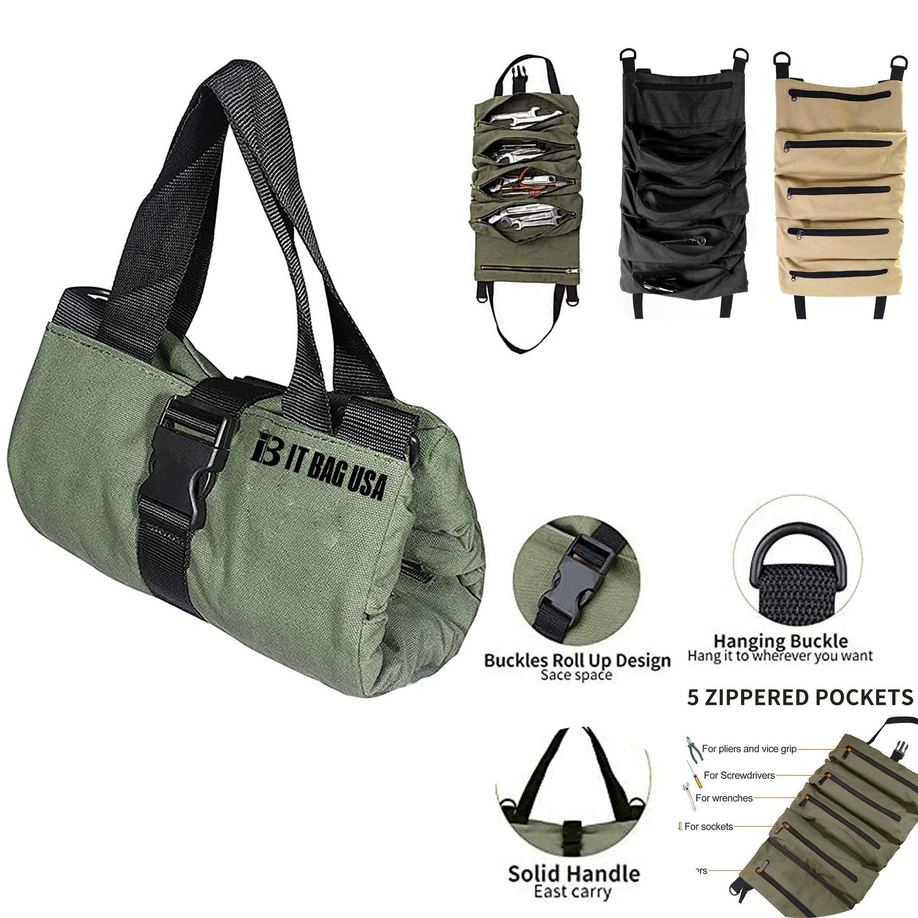 Canvas Hardware Tools Storage Bag 6