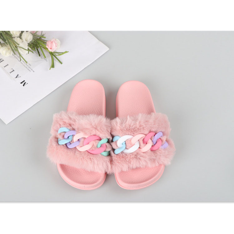 Women's Faux Fur Slippers/Slide 3