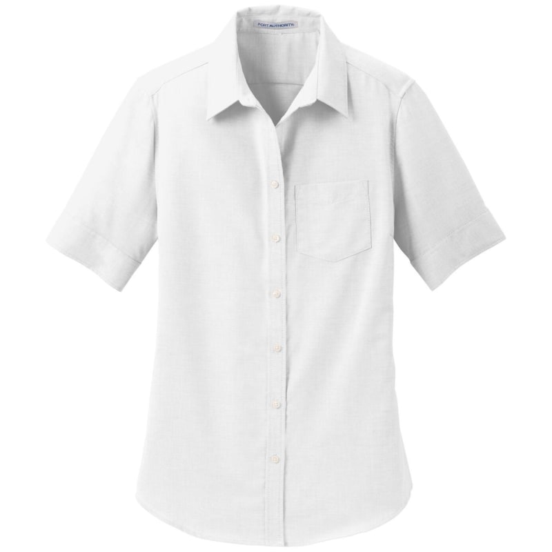 Port Authority Ladies Short Sleeve SuperPro Oxford Shirt. 19
