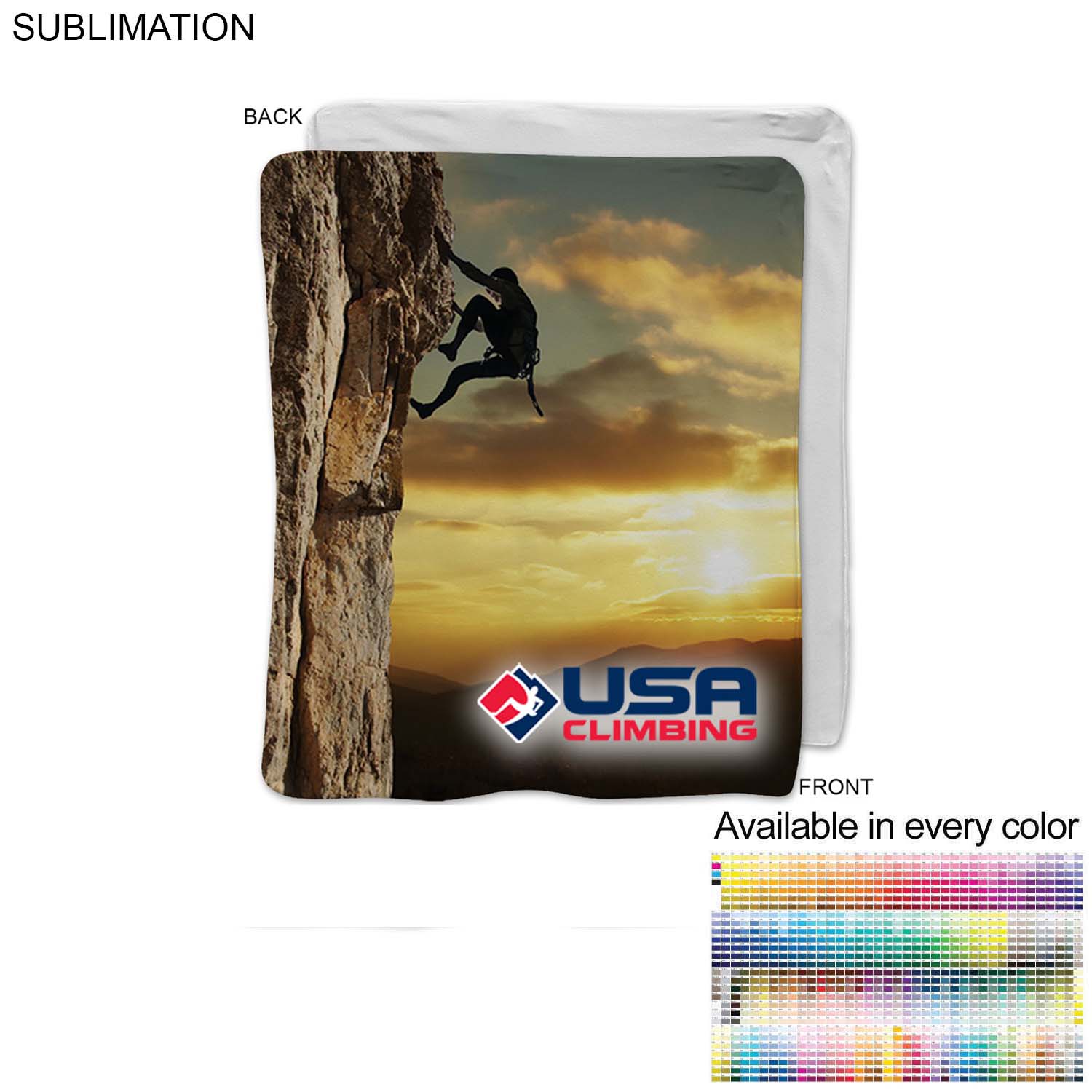 Ultra Soft and Smooth Microfleece Blanket, 50x60, Sublimated Edge to Edge 1 side 5
