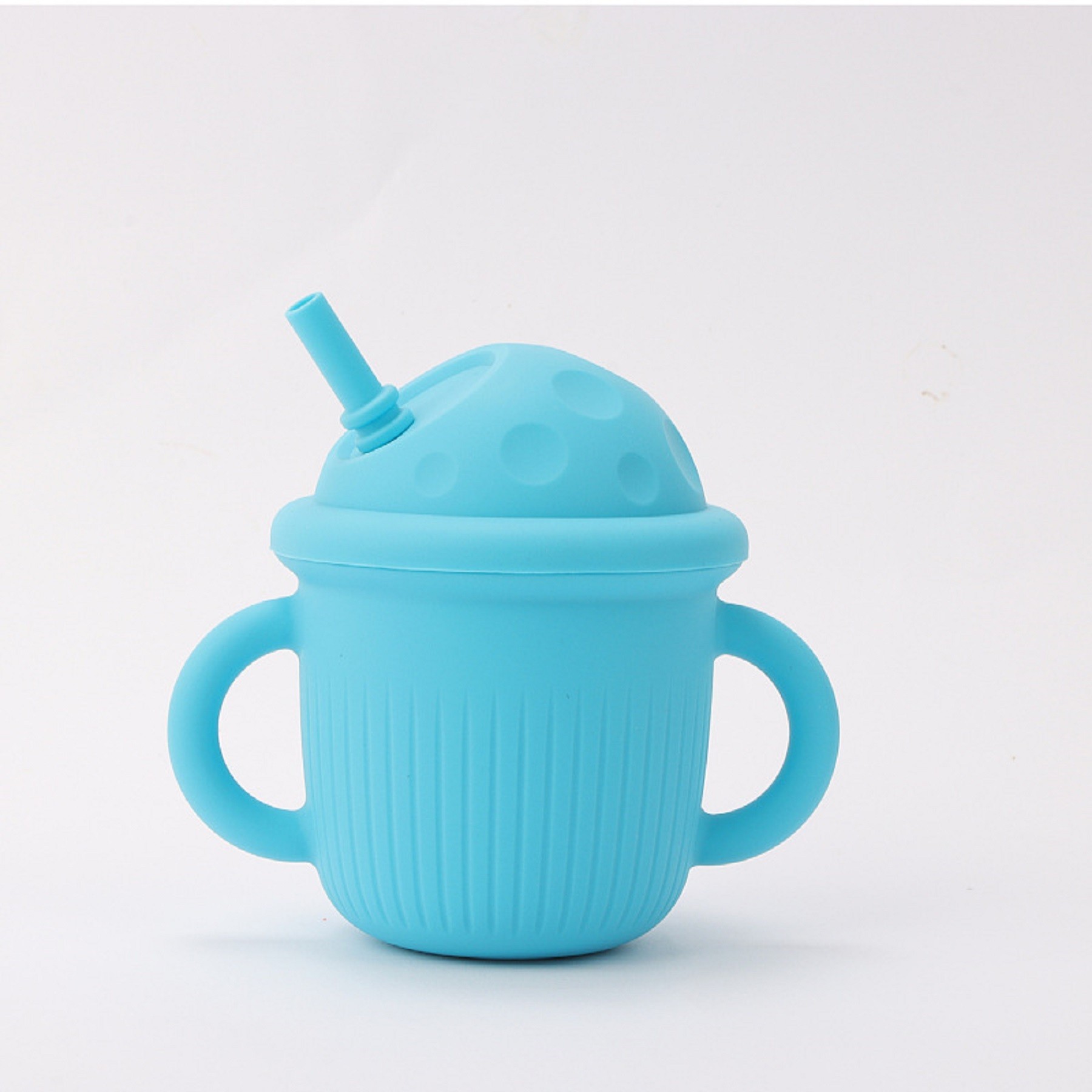 Toddler Silicone Training Cup With Straw 5