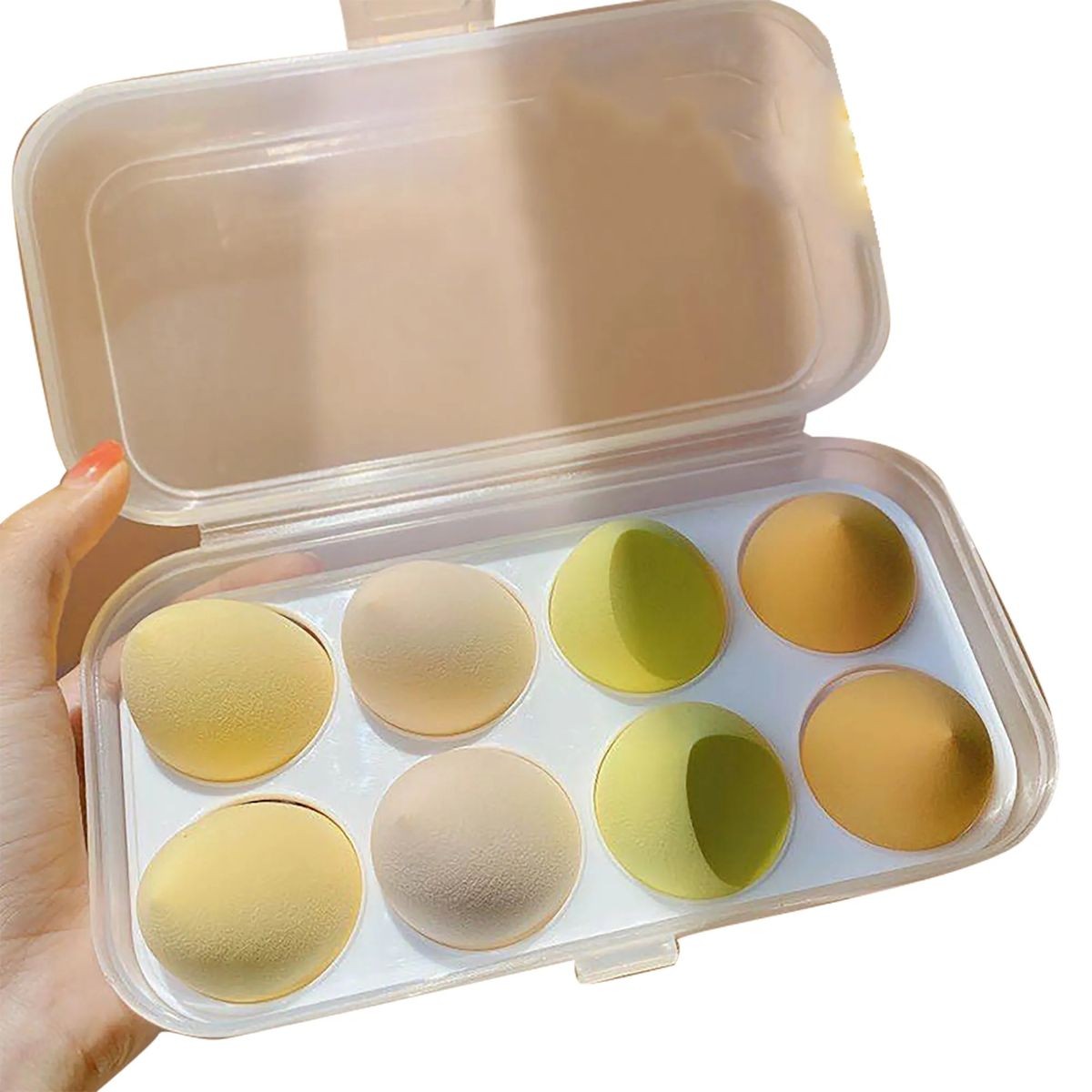 Non-Latex Makeup Sponge Set 4.73" x 3.15" for Foundation and Contouring 5