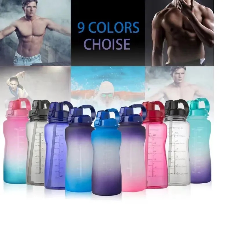 64oz Water Bottle with Time Marker 4