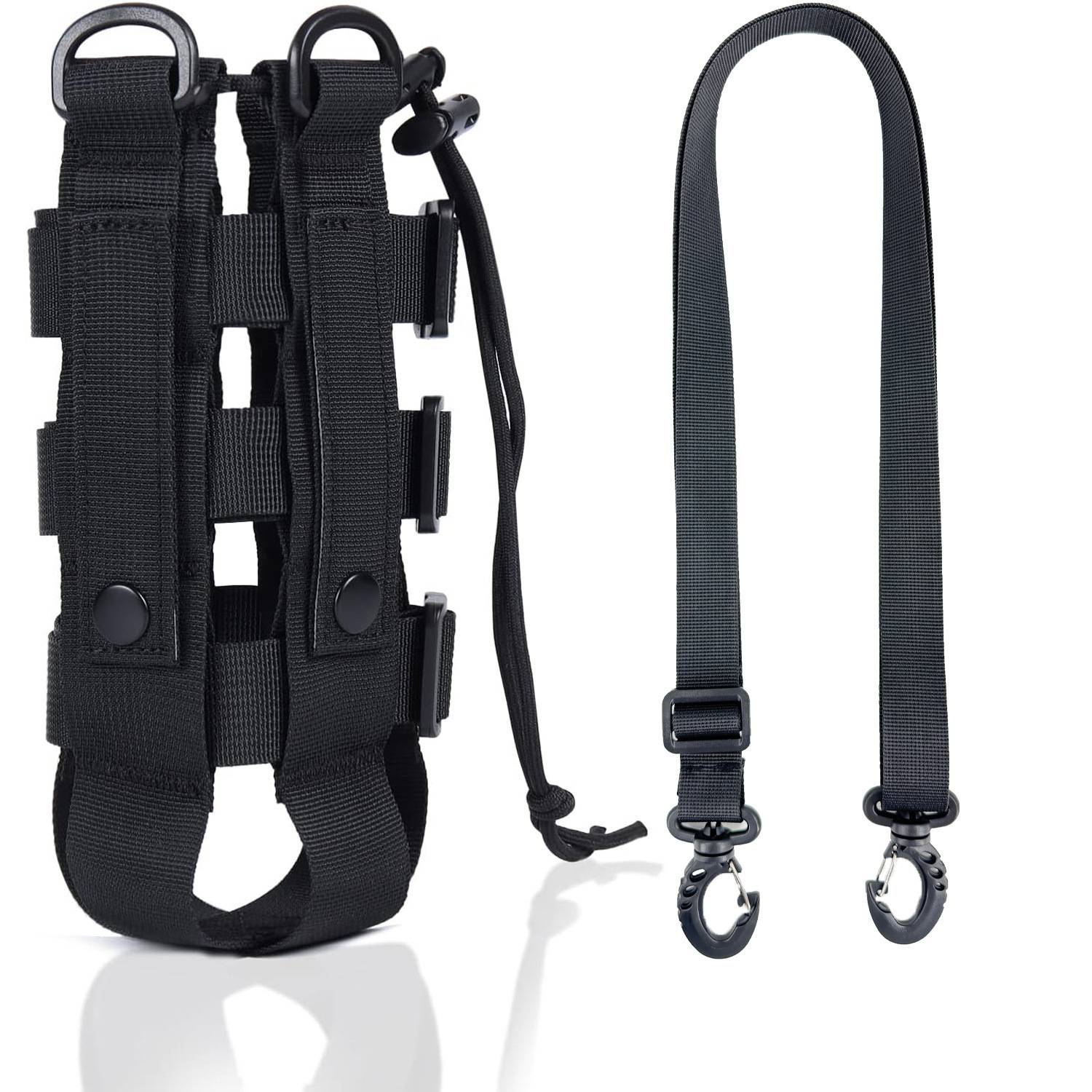 Adjustable Tactical Water Bottle Holder w/ Strap 11