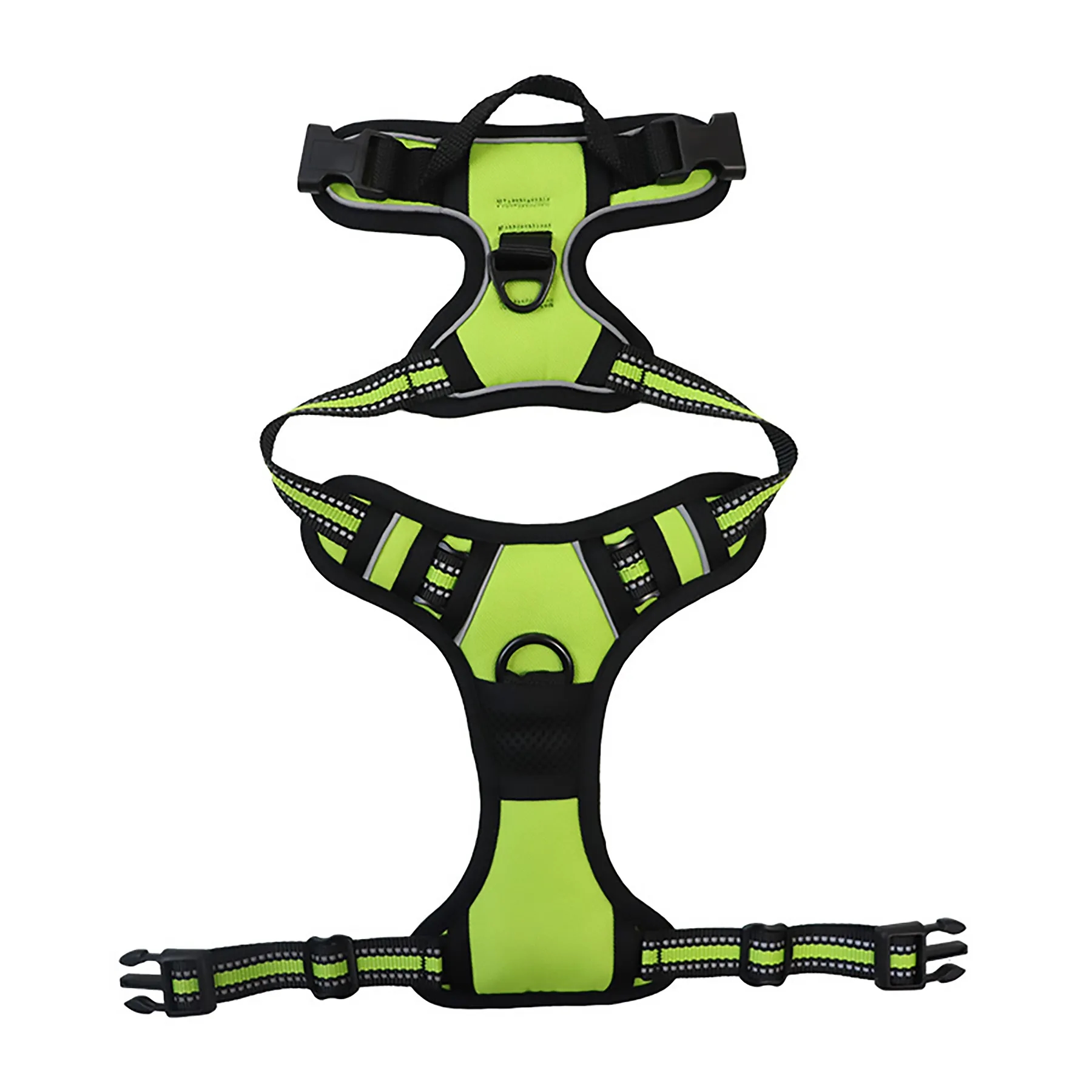 Polyester Reflective Medium And Large Dog Harness 10