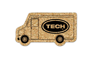 Box Truck Cork Coaster 5