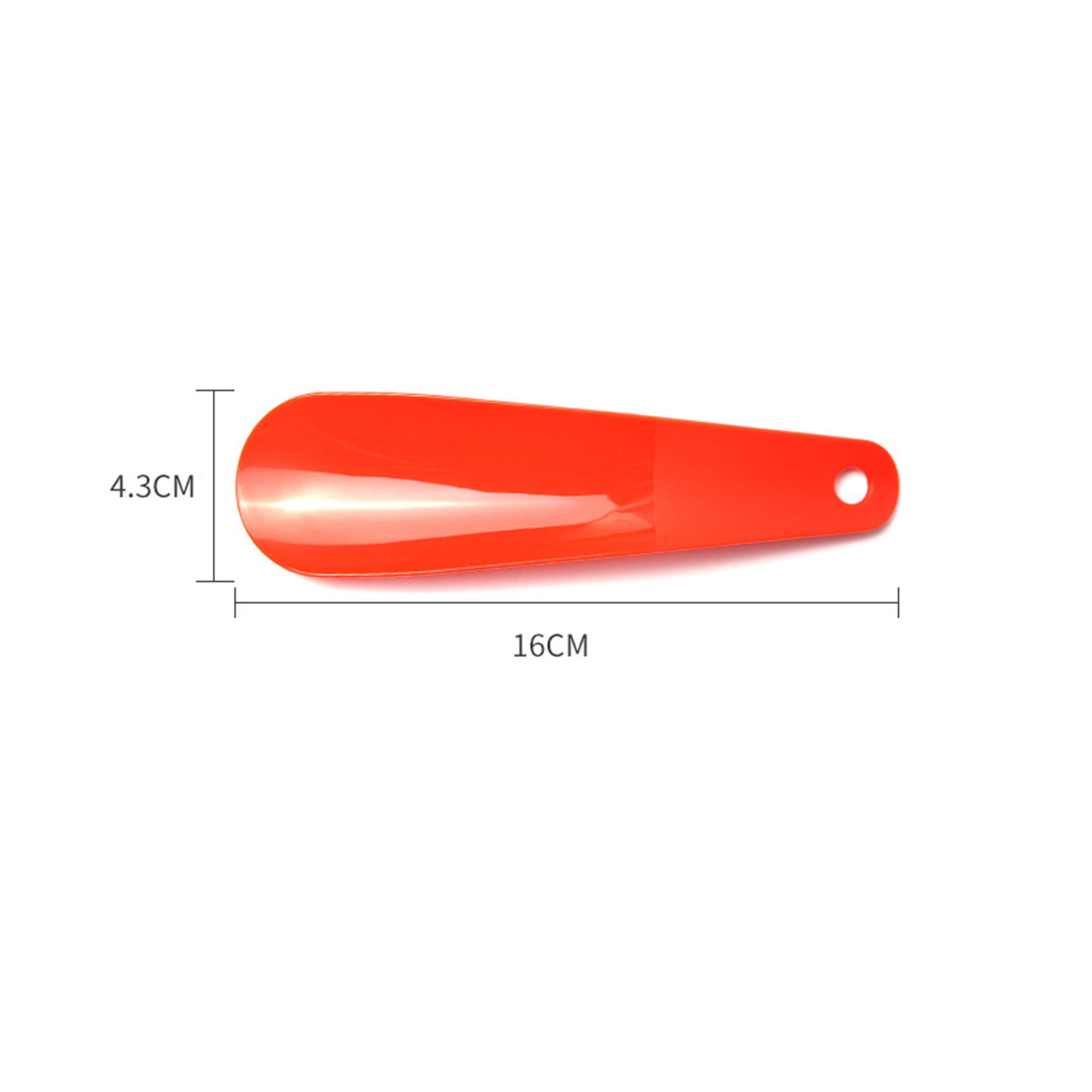 Compact Durable With Non-Slip Grip Plastic Shoe Horn 4
