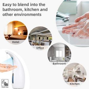 White Automatic Sanitizer Dispenser 3