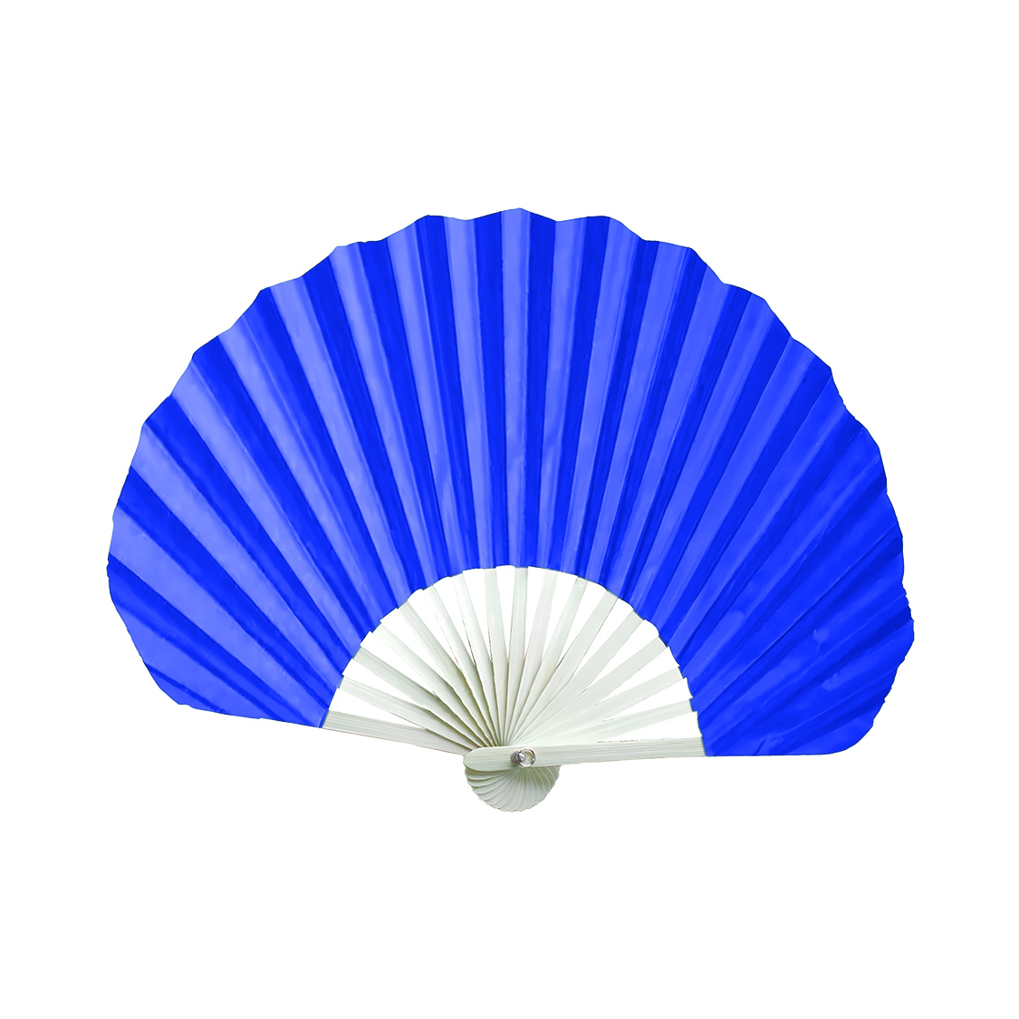 Bamboo Summer Folding Hand Fan - Satin Cloth 14