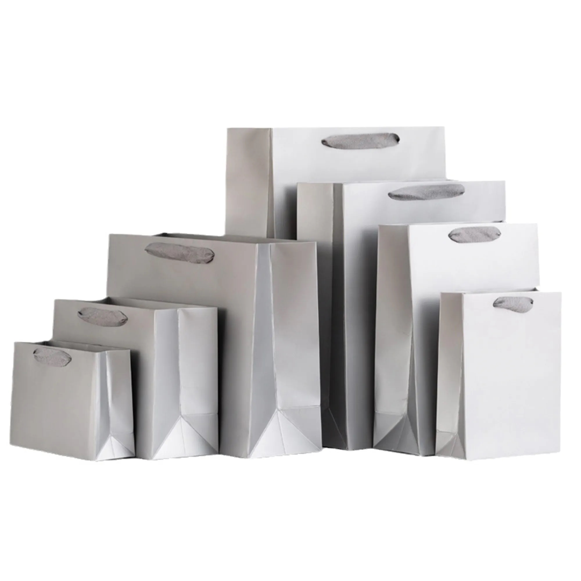Premium Matte Laminated White Cardstock Tote Bag 14