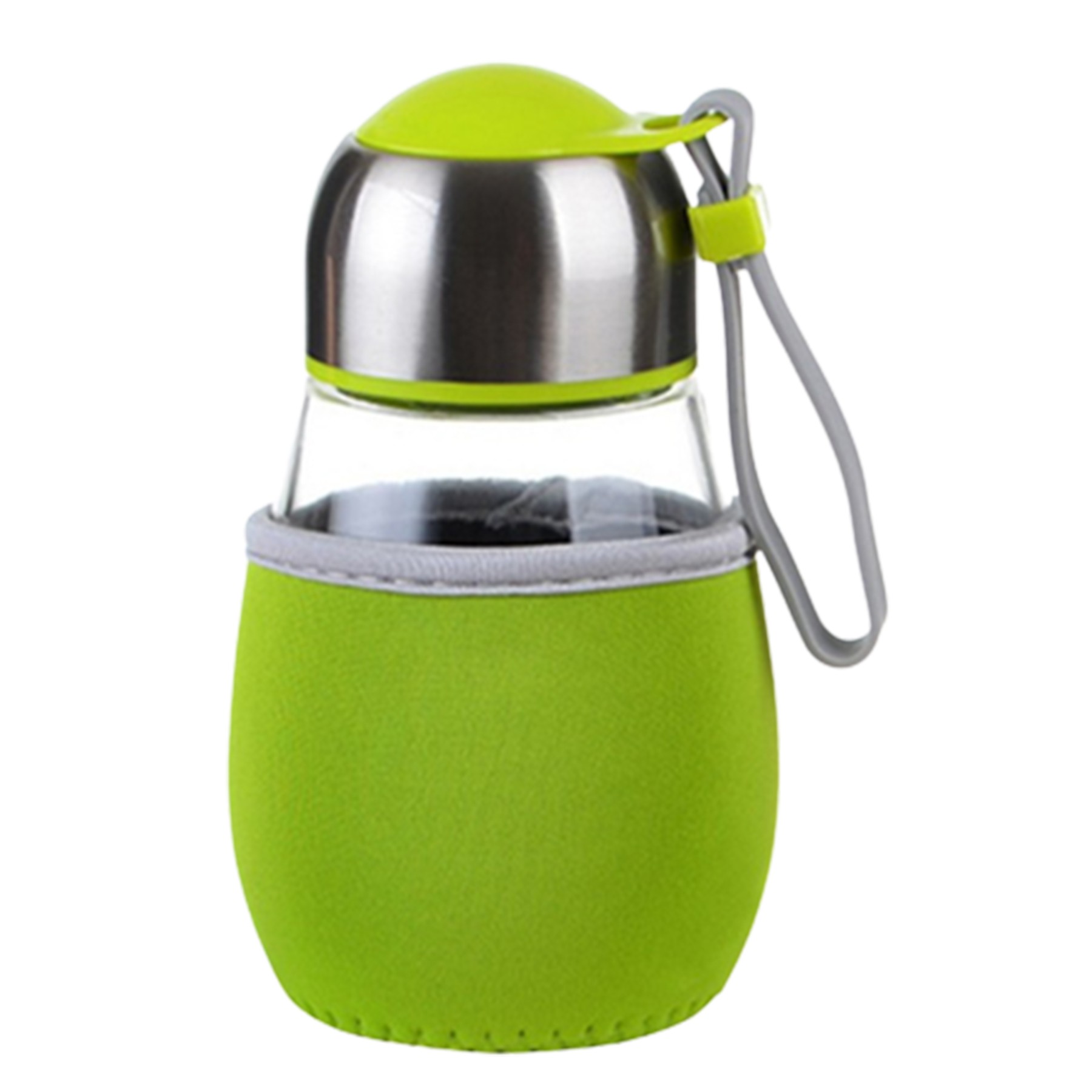 13.5 Oz. Glass Water Bottle W/ Neoprene Sleeve 2