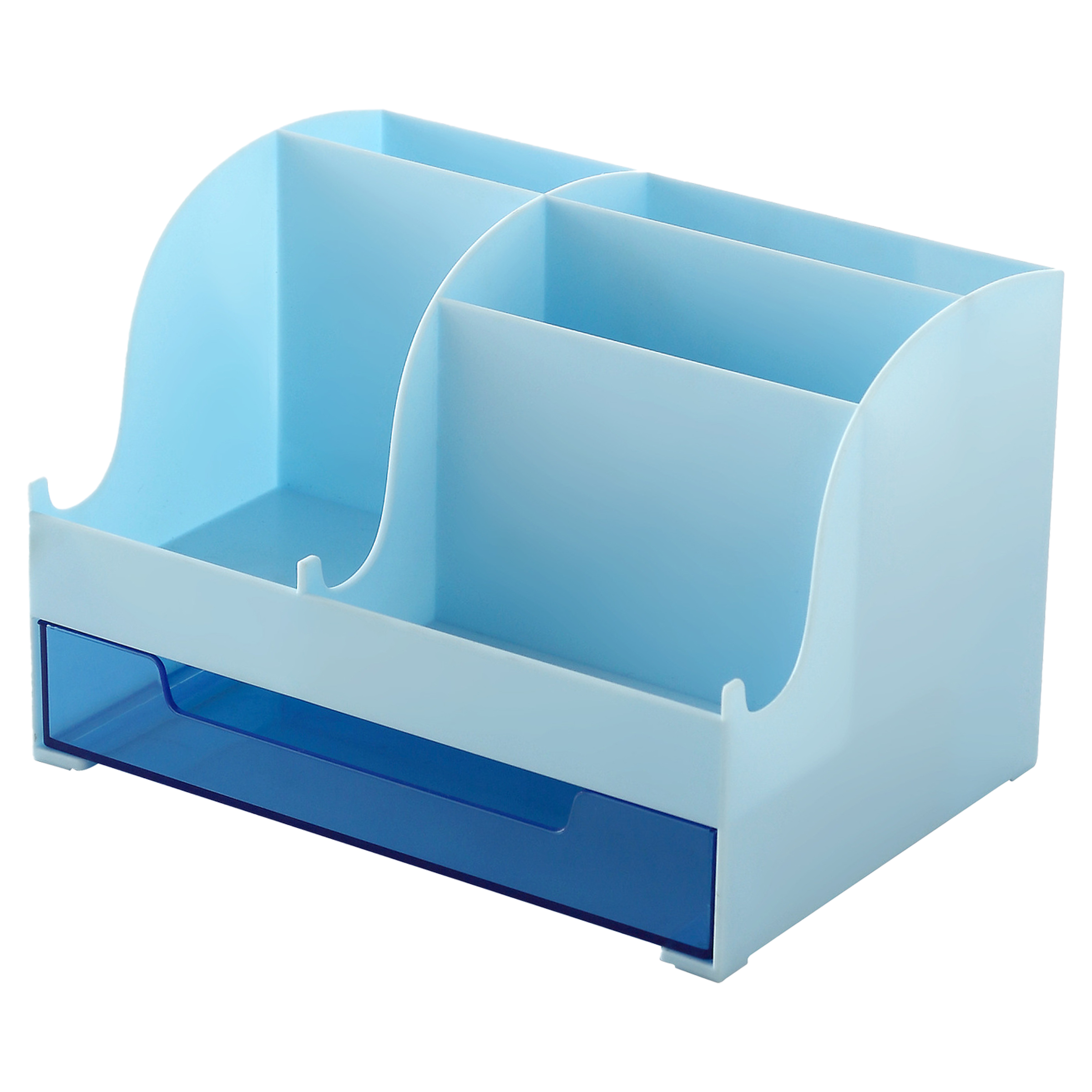 Plastic Multi Functional Desktop Storage Pen Holder 2