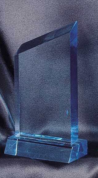 7 3/4" Wedge Sapphire Acrylic Award 2