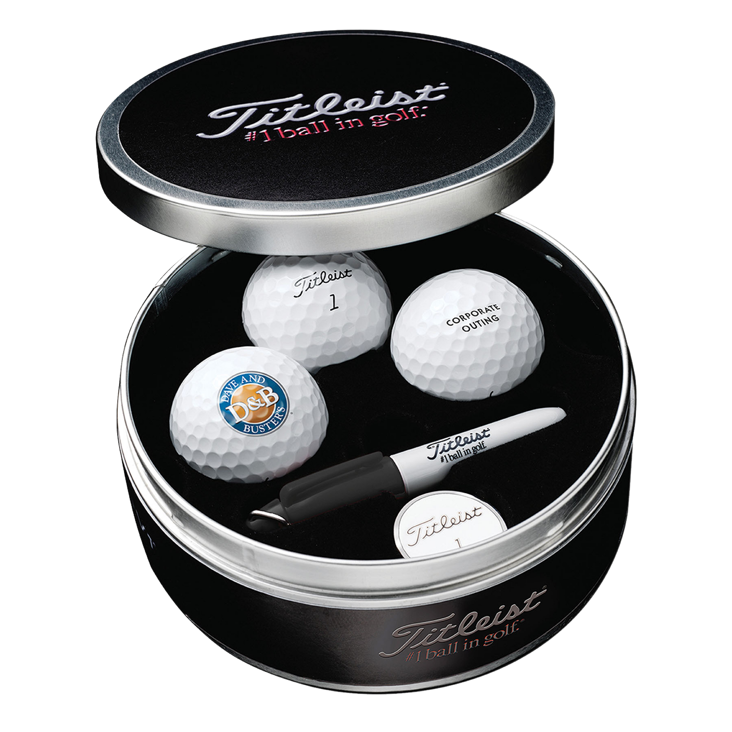 Titleist® Pro V1 Golf Ball Tin 5