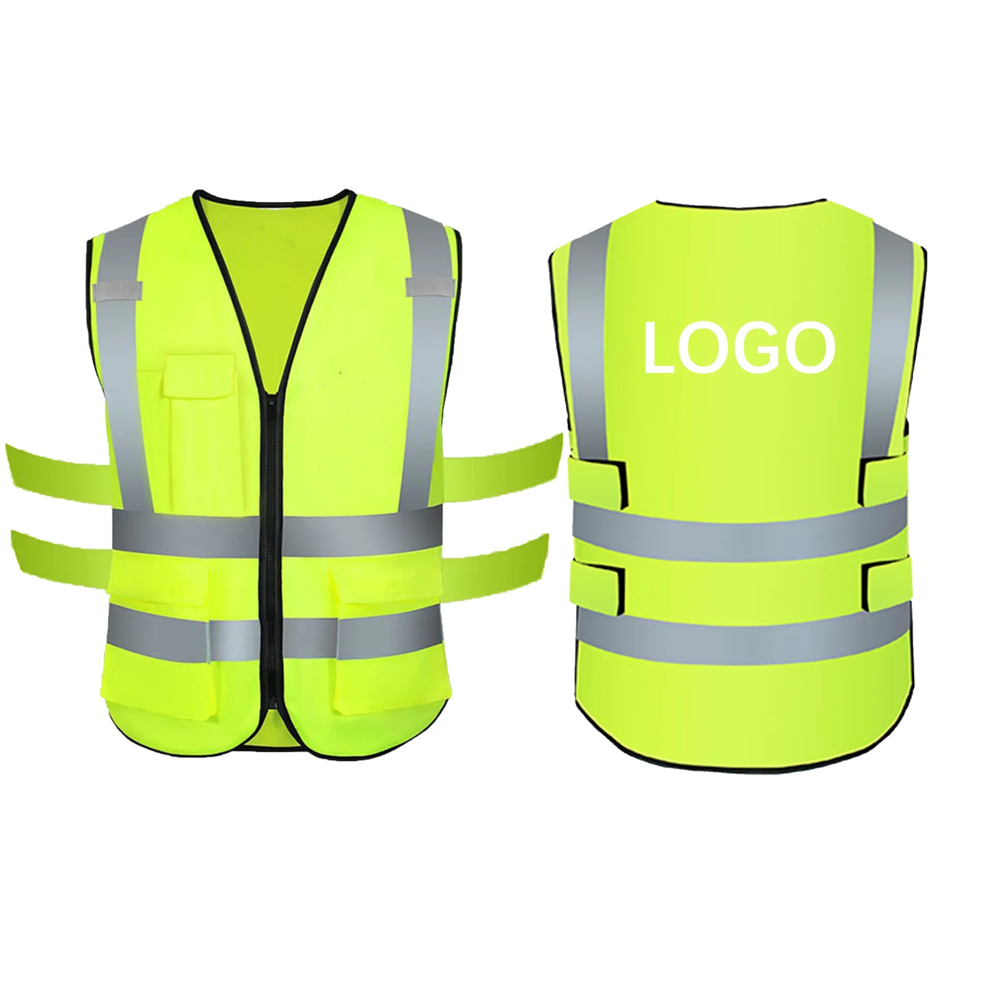 Adjustable Safety Reflective Vest 2