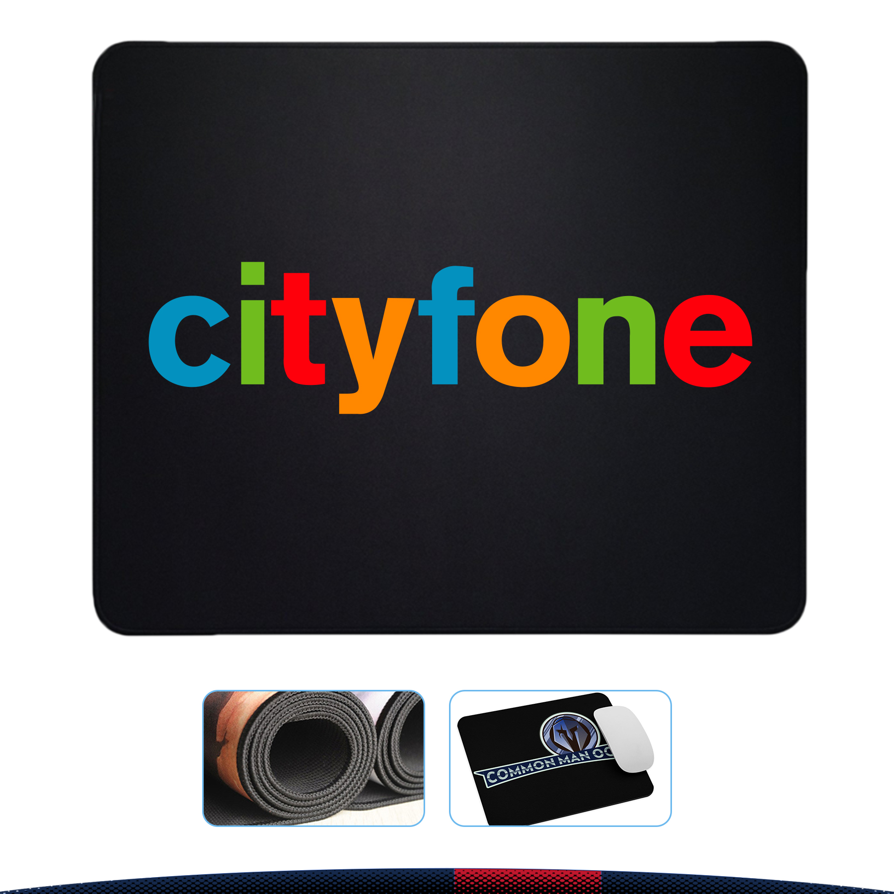 Rubber Mouse Pad 10.24" X 8.27" 2