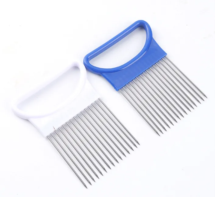 Onion Vegetable Tomato Holder Slicer Cutter 4