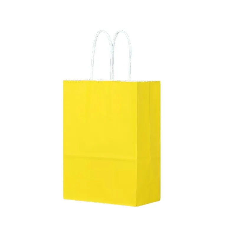 Colorful Kraft Paper Shopping Bags 3