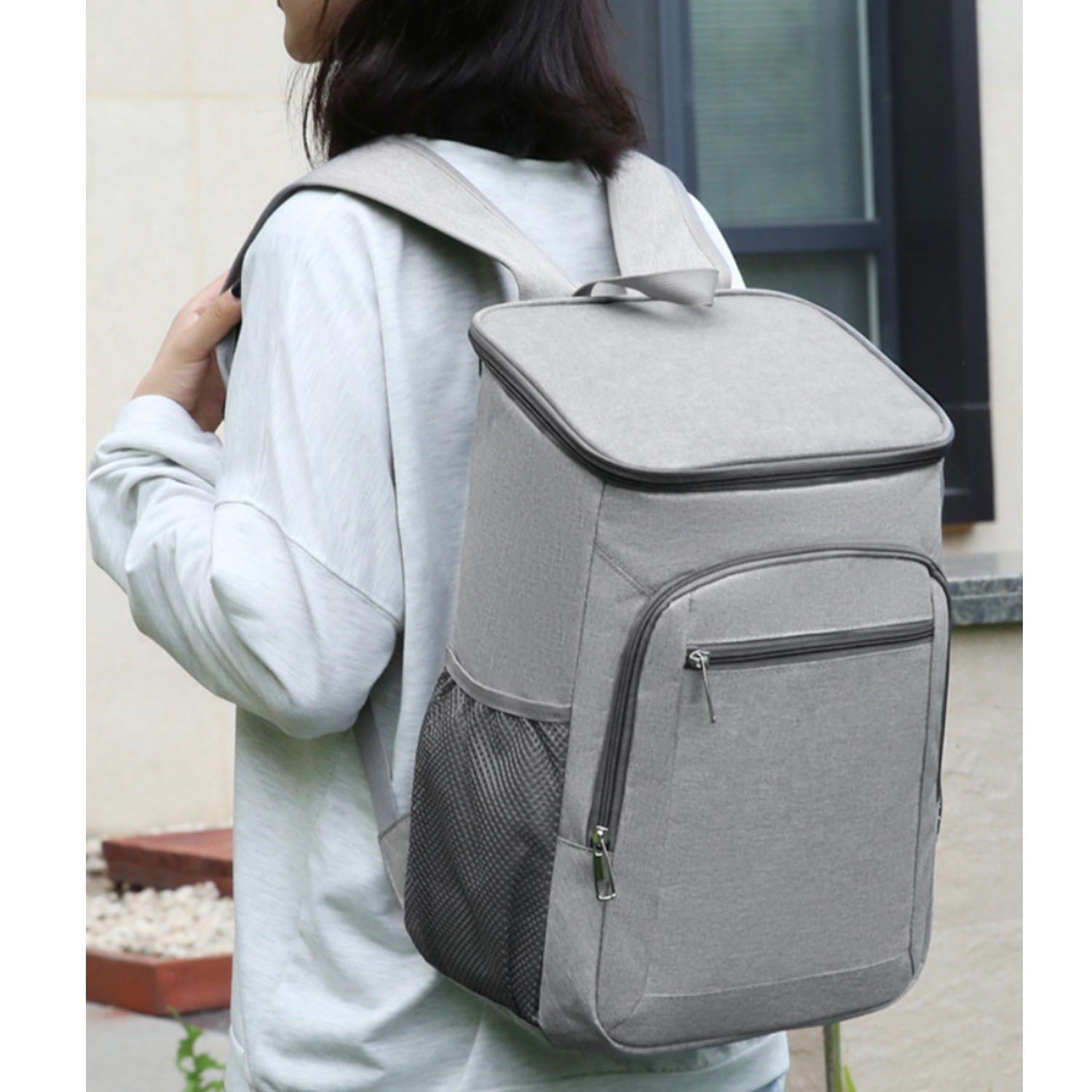 Insulated Backpack Cooler Portable Picnic 8