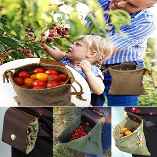 Garden Vegetable Foraging Waterproof Storage Pouch 4