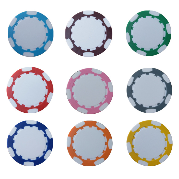 Poker Chip Golf Ball Marker 1