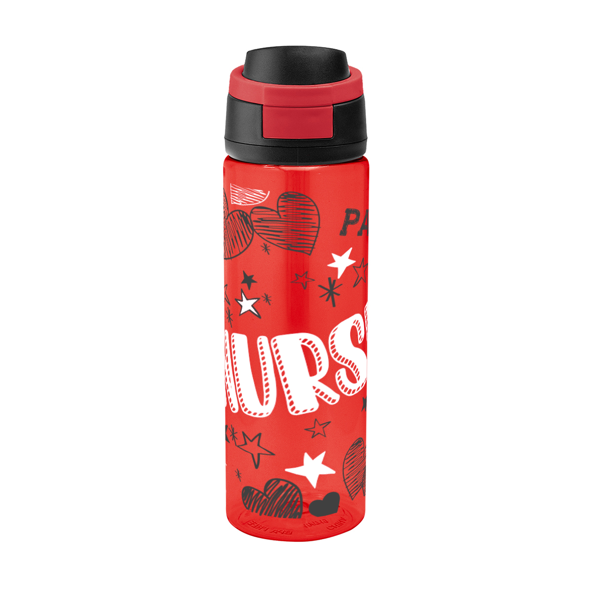 24 Oz. Full Color Pop Sip rPET Bottle 16