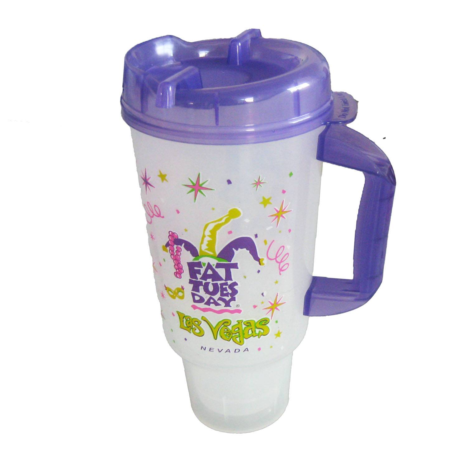 32oz double-layer plastic car cup with straw 5