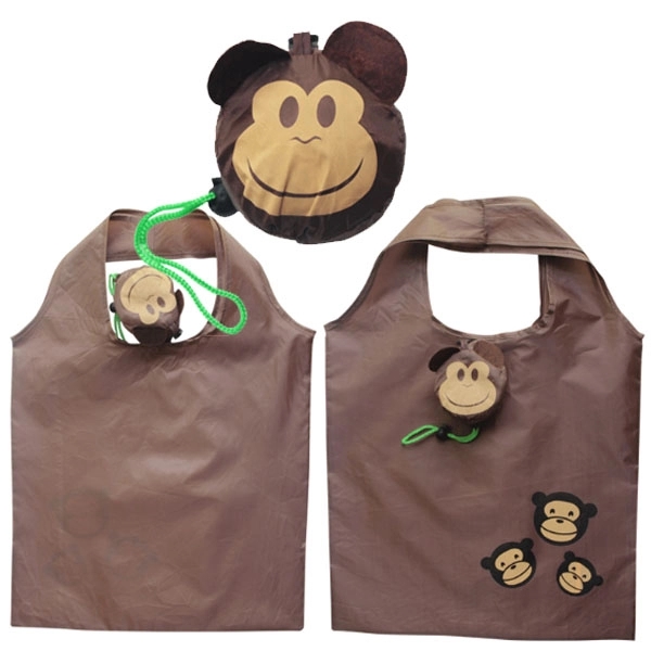 Monkey Shape Foldable Shopping Bag 2