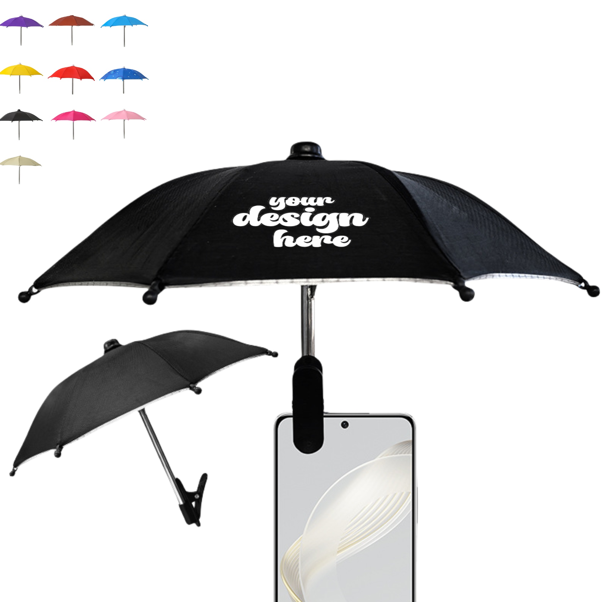 Universal Phone Umbrella Sun Blocker Cover Visor 2