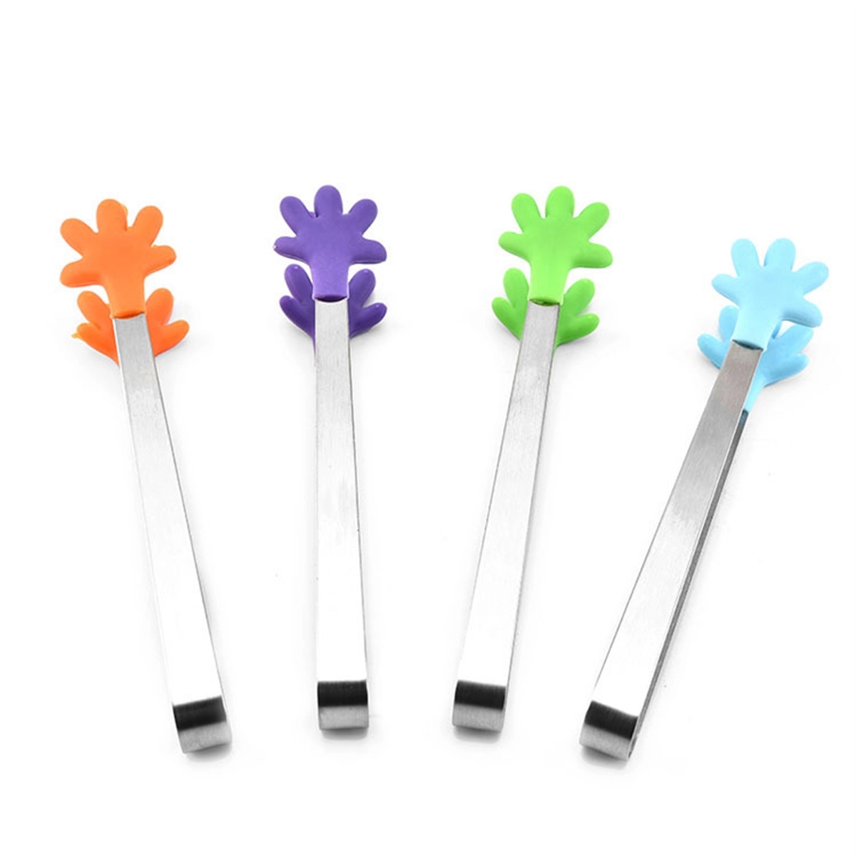 Silicone Mini Kitchen Tongs For Kids 5