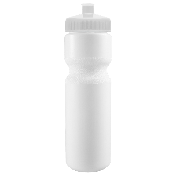 Cyclo-Cross 28oz Bike Bottle - White w/Push-Pull Lid 8