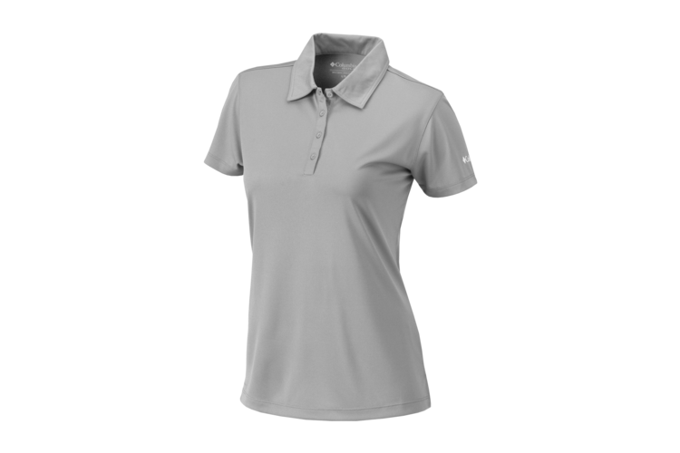 Columbia Women's Birdie Polo - Cool Grey 1