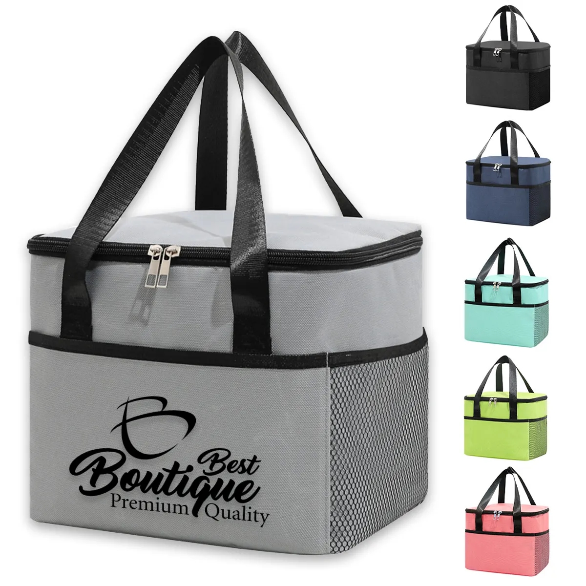 Insulated Lunch Bags Leakproof Cooler Tote Travel Picnic 4
