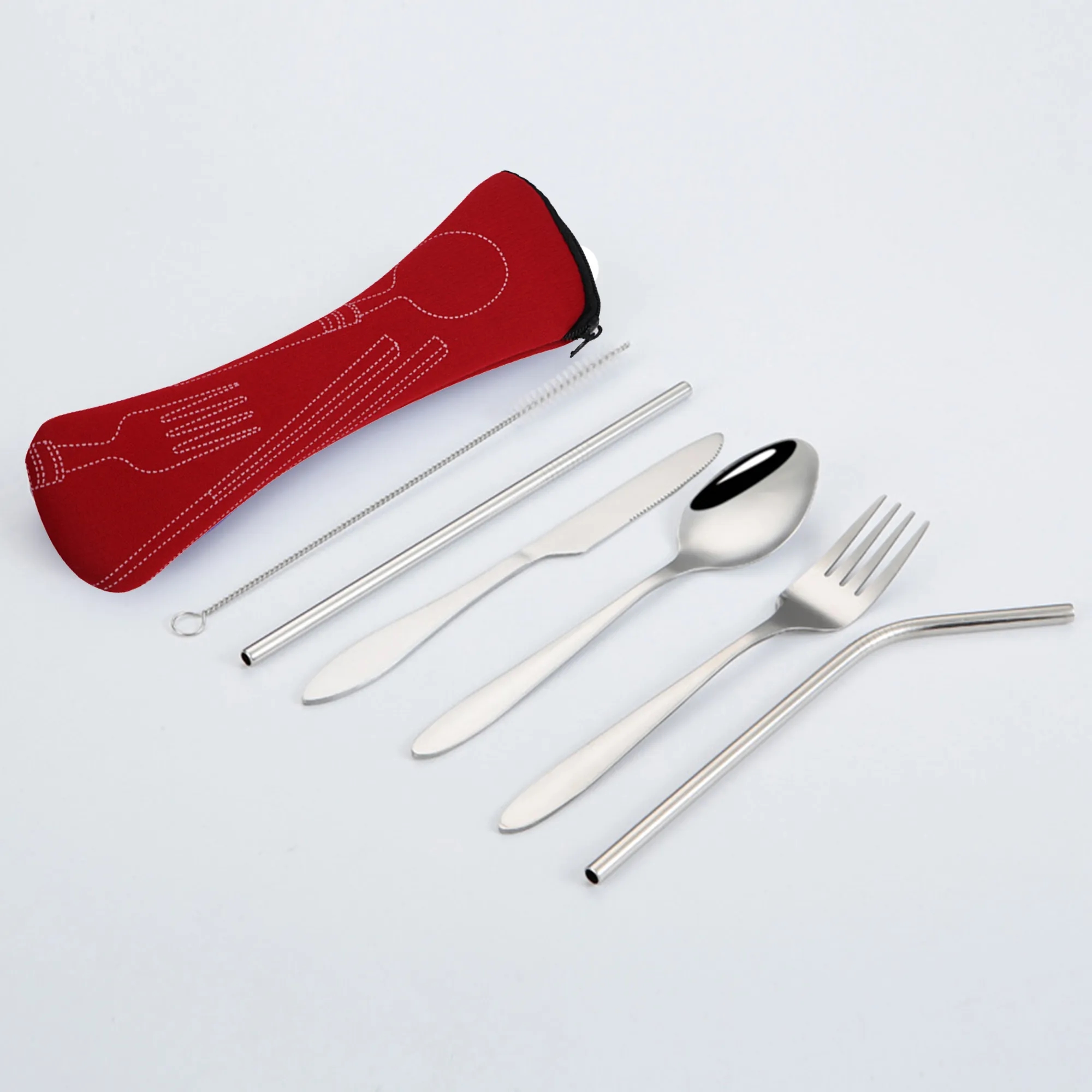 Stainless Steel Ttableware Seven-piece Set 3