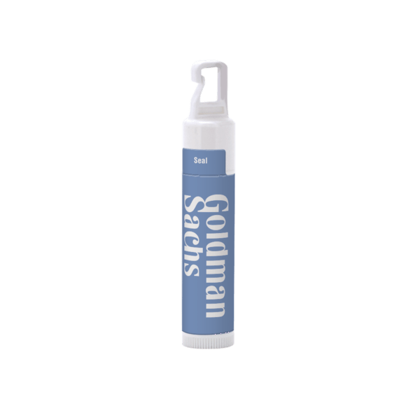Custom SPF 15 Lip Balm in White Tube with Hook Cap 1
