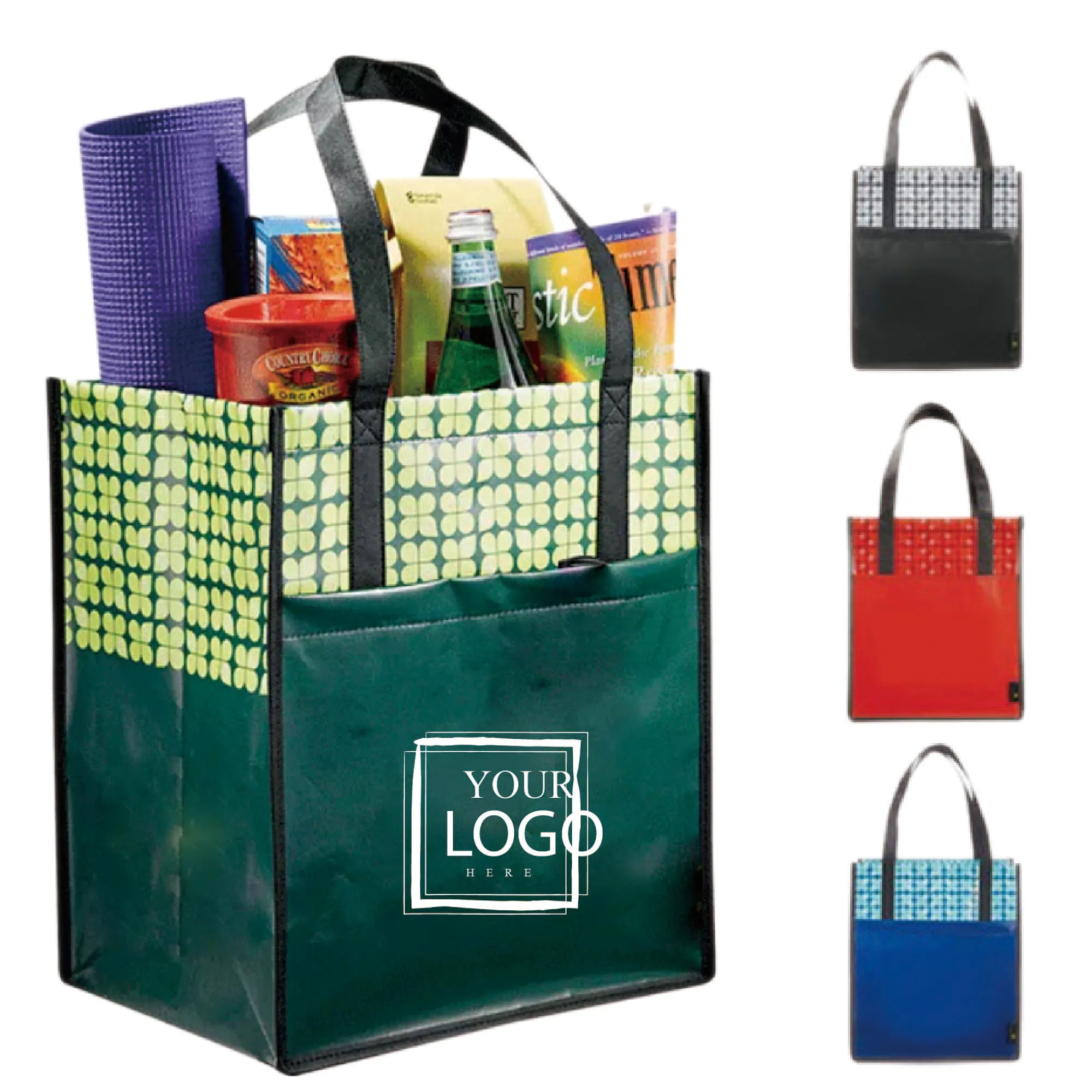 Custom Printed Laminated Non-woven Tote Bag 2