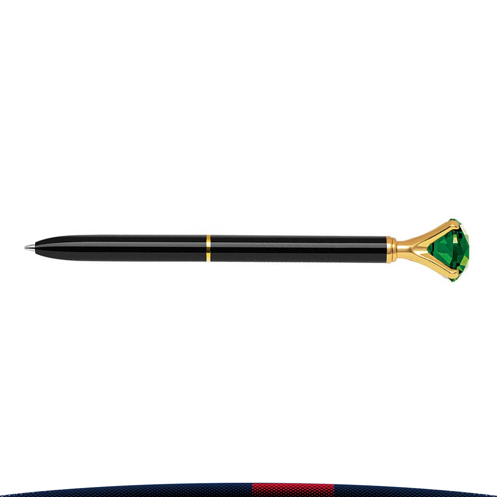Emerald Crystal Metal Pen 2