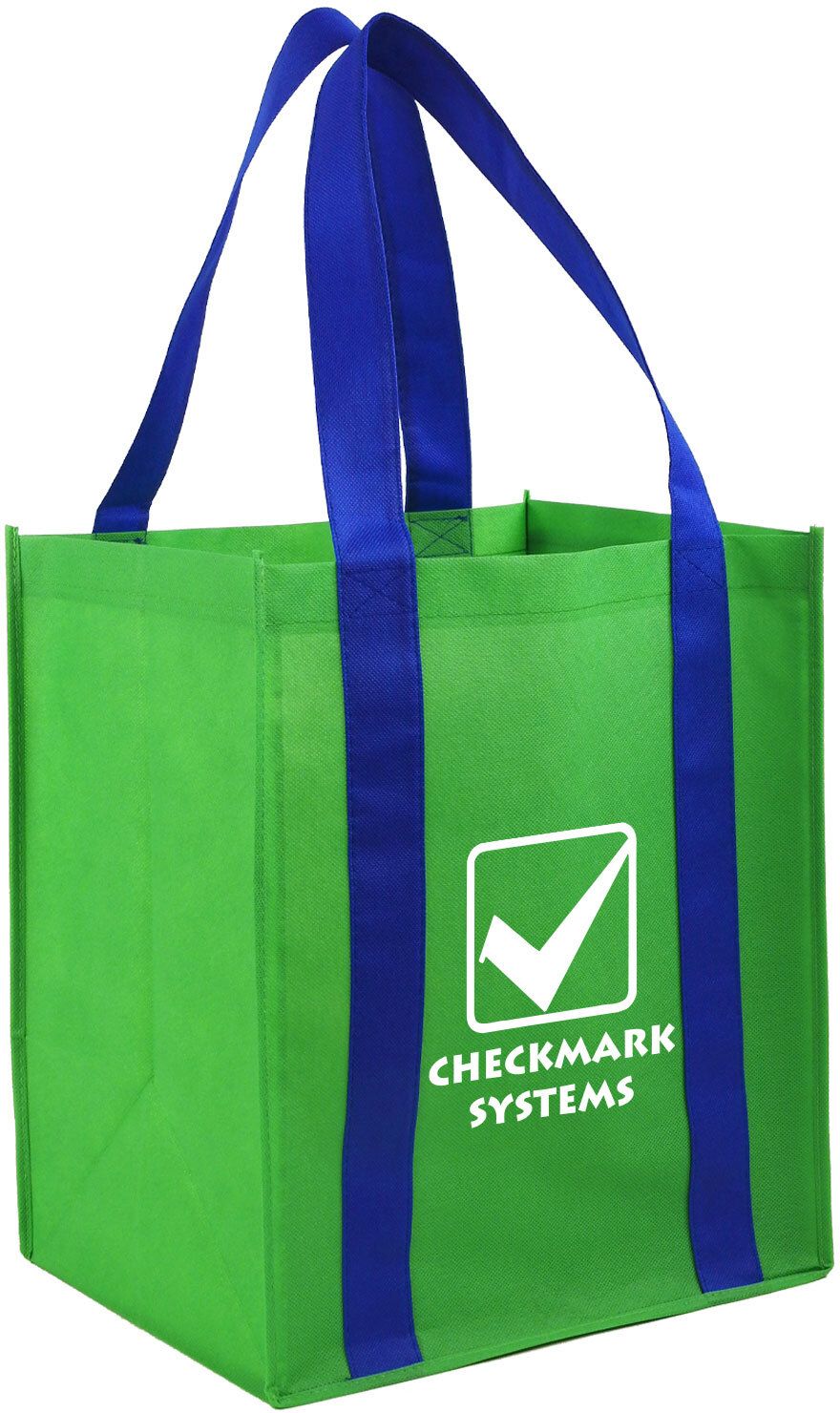 COLOR STRAP COLOSSAL GROCERY TOTE 9