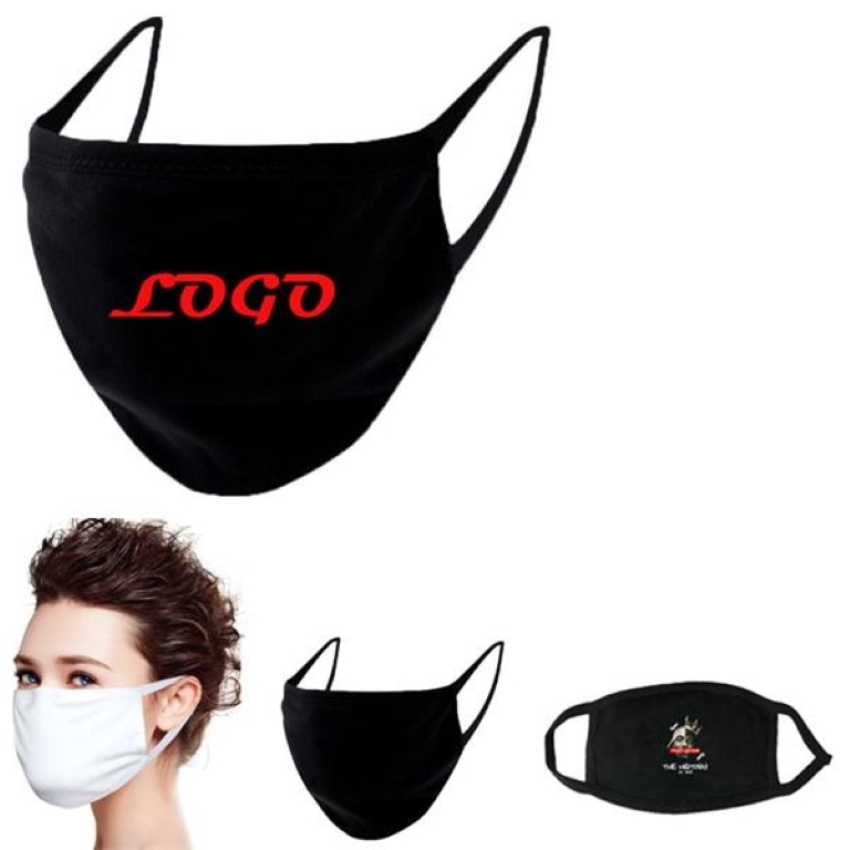2 Layer Reusable Cotton Face Mask W/ Elastic Hoop 1