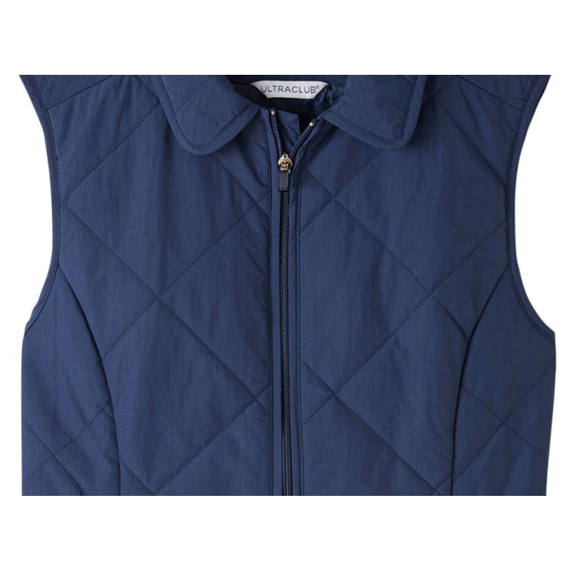 UltraClub Ladies' Dawson Quilted Hacking Vest 5