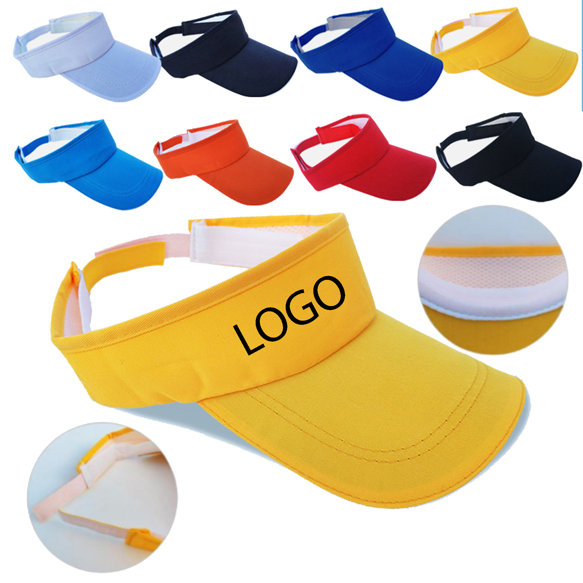 Breathable Polyester Cotton Outdoor Sun Hat 2
