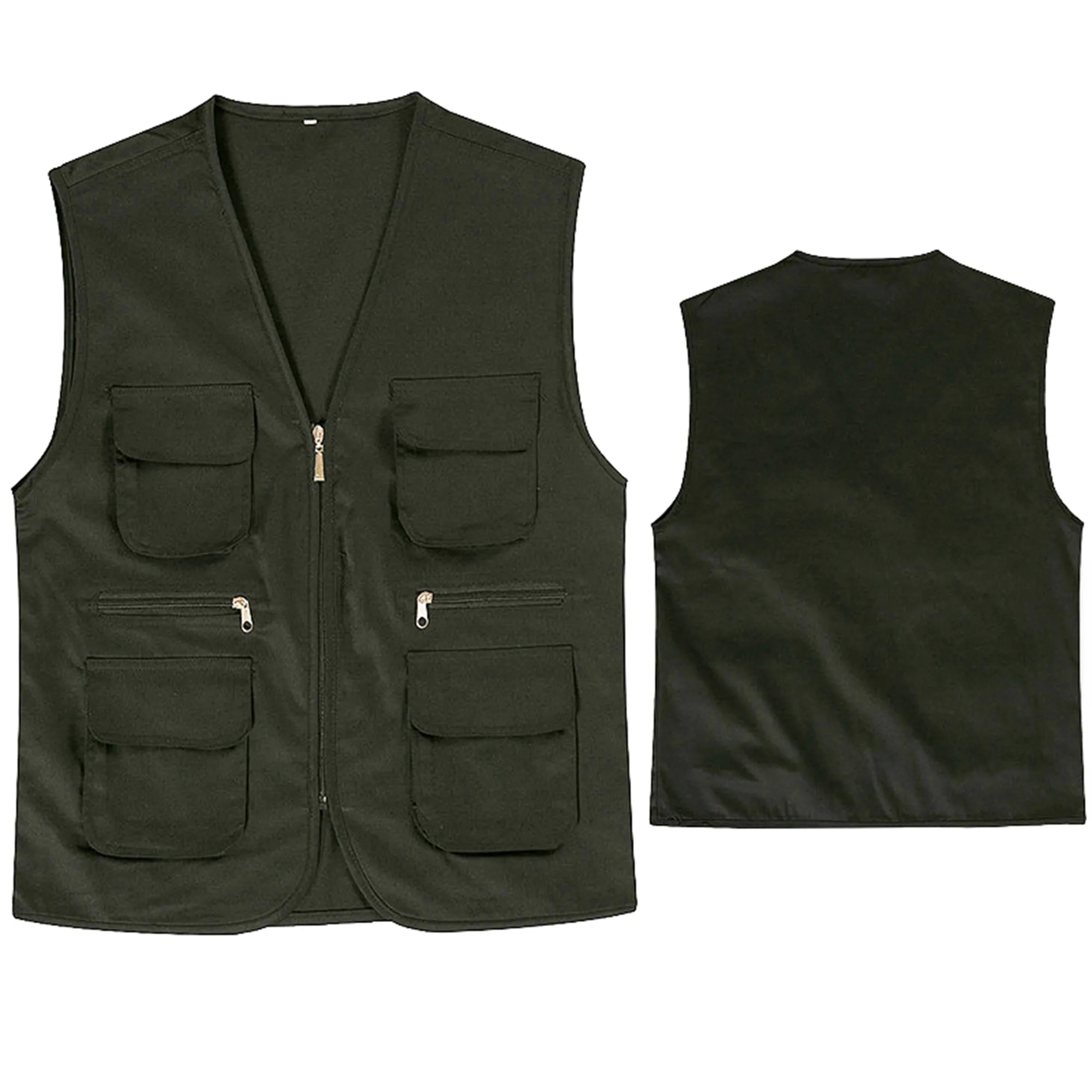 Casual Utility Travel Safari Cargo Outdoor Work Vest 5
