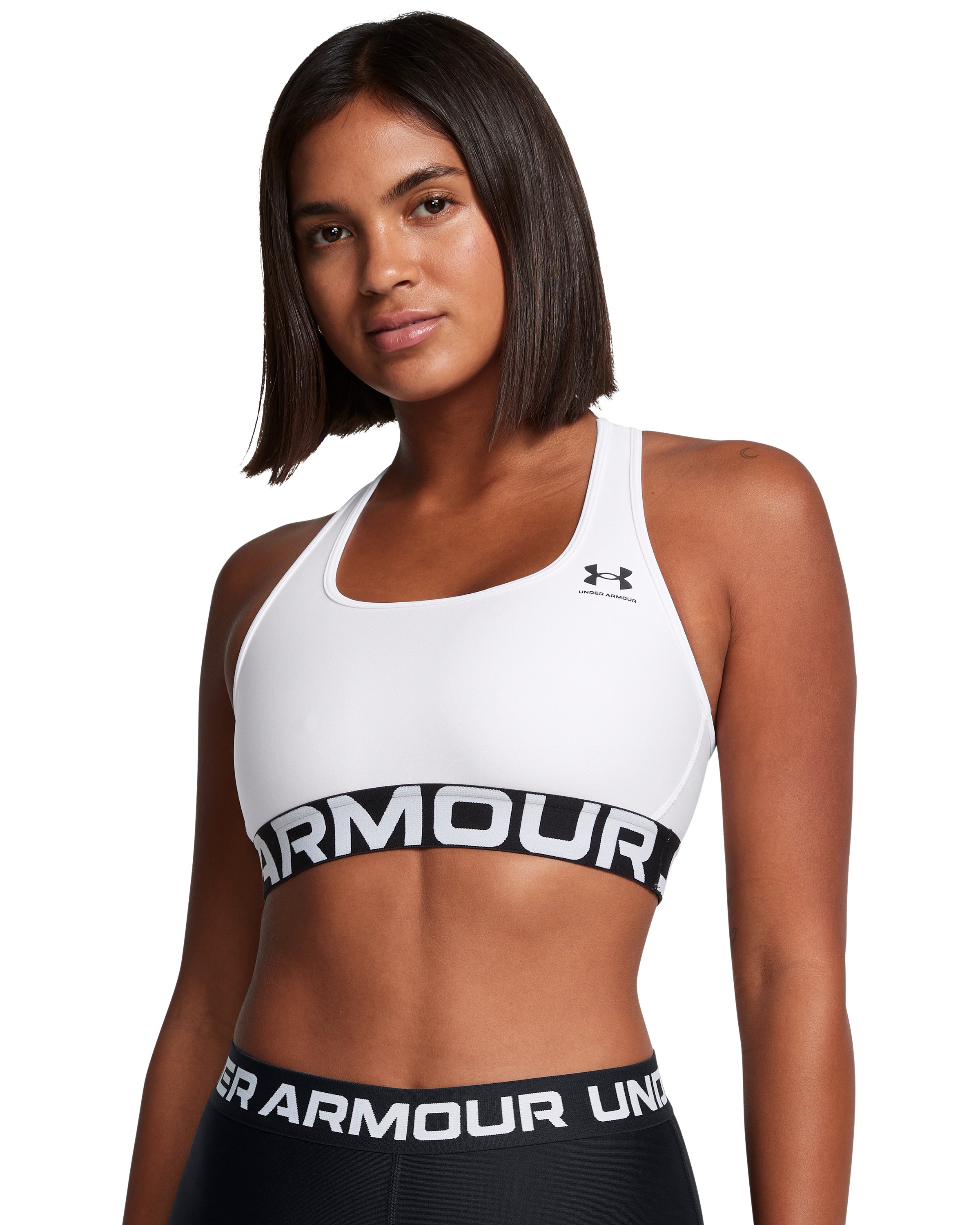 HeatGear Mid Branded Women's Sports Bra 14