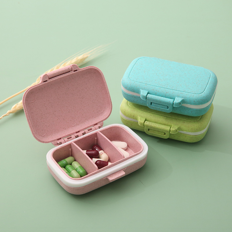 3 Compartments Detachable Pill Box 1