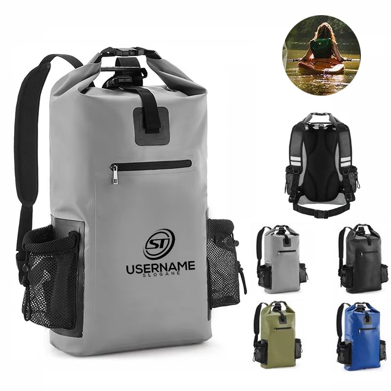 Pvc Waterproof Dry Bag Hiking Backpack 1
