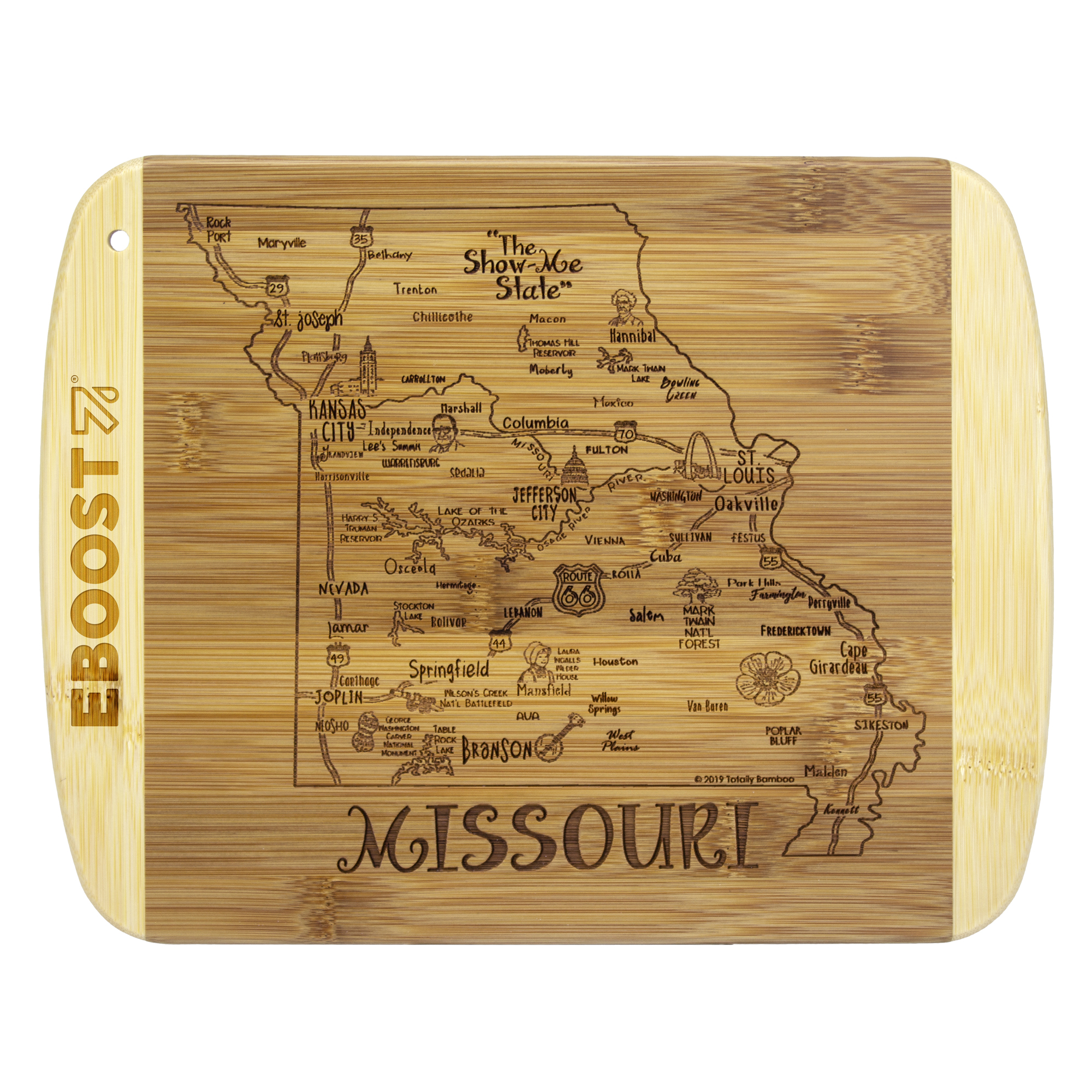 A Slice of Life Missouri Serving & Cutting Board